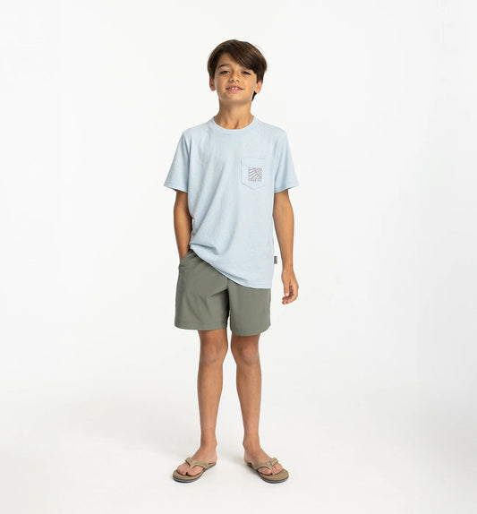 Boy's Breeze Short Agave Green