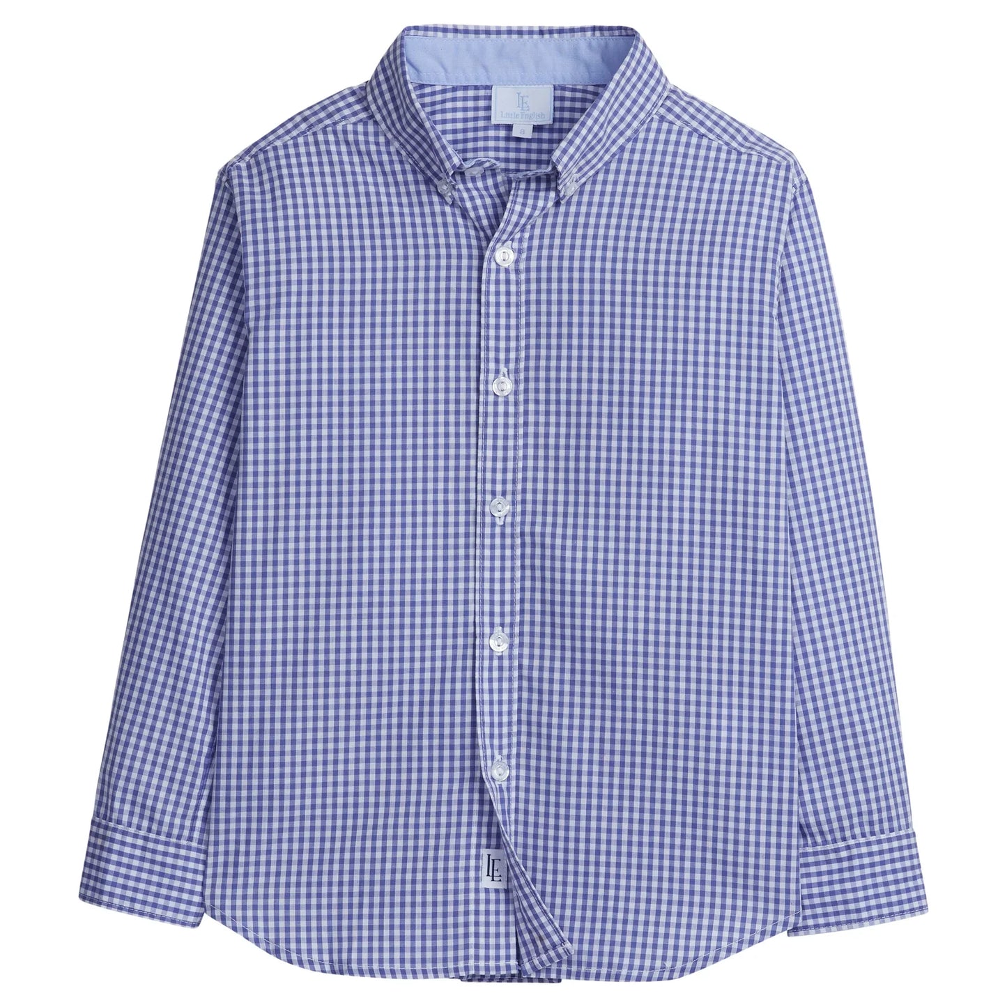 Button Down Shirt Royal Gingham