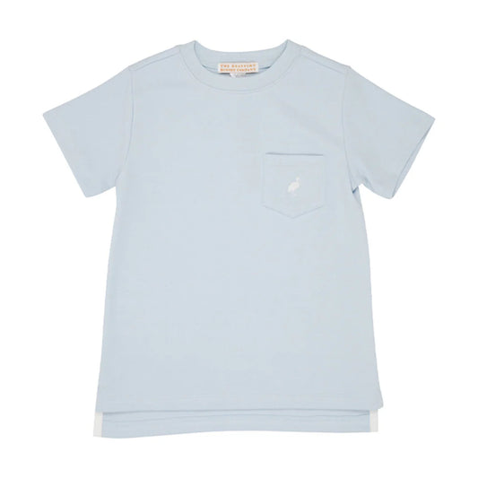 Carter Crewneck Buckhead Blue/Worth Avenue White