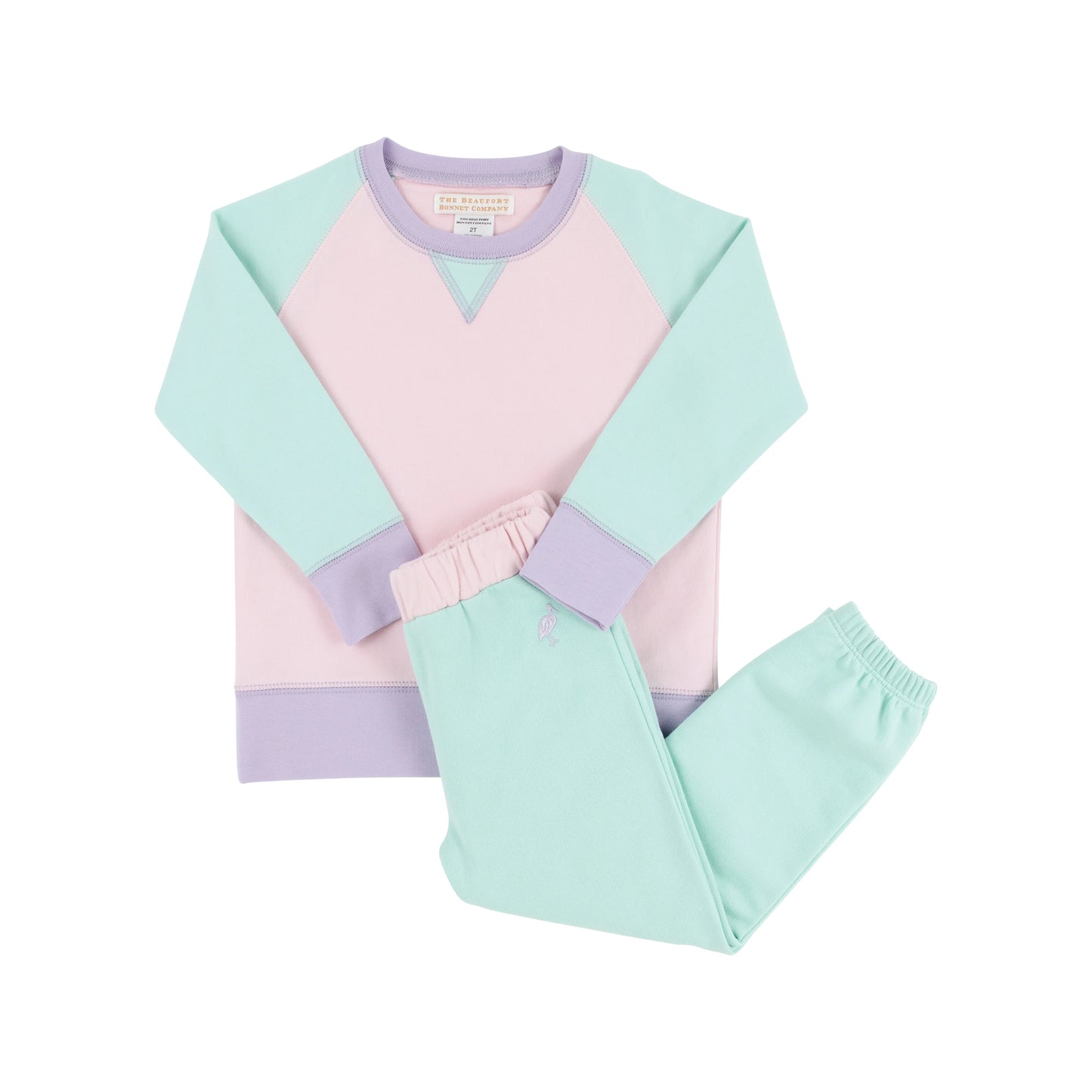 Cassidy & Gates Sweat Pants Sea Island Seafoam/Palm Beach Pink/Lauderdale Lavender
