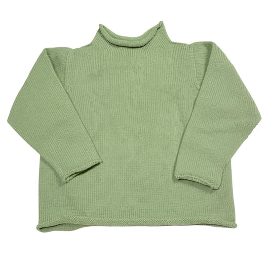Jersey Rollneck Sweater Sage