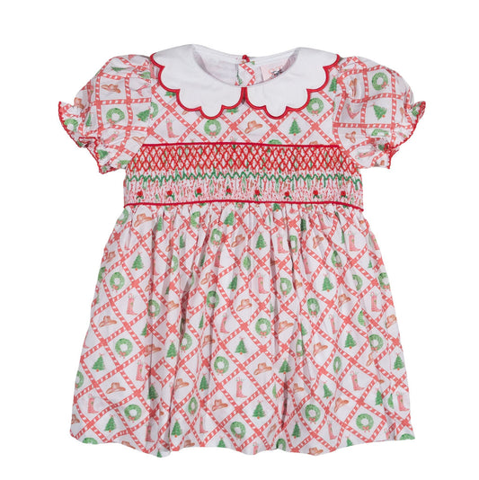 Cowgirl Christmas Dress