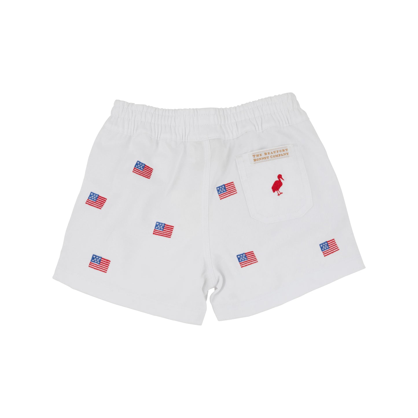 Critter Sheffield Shorts White/ American Flags