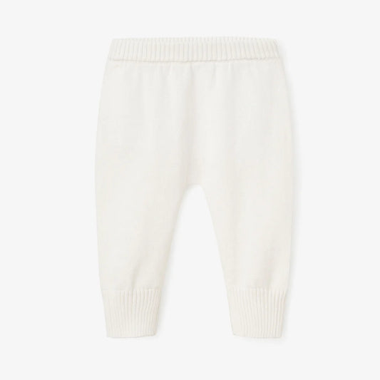 White Knit Pants