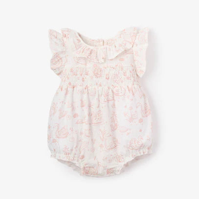 Swan Toile Bubble Pink