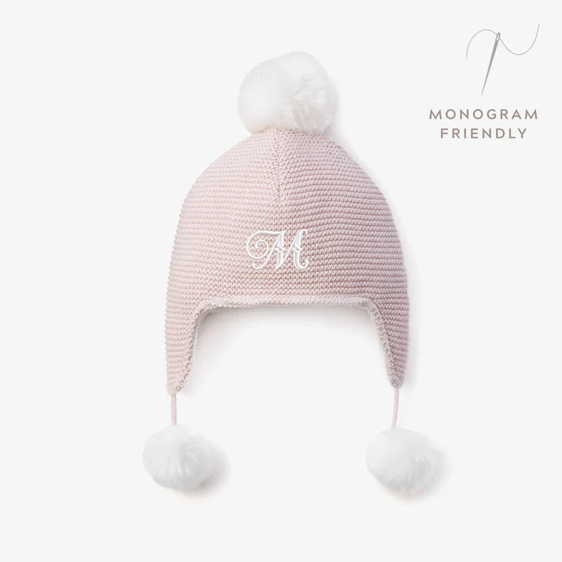 Aviator Hat Pom Pink
