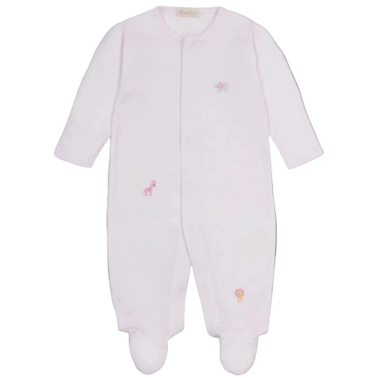 Jungle Hang Out Footie Pink