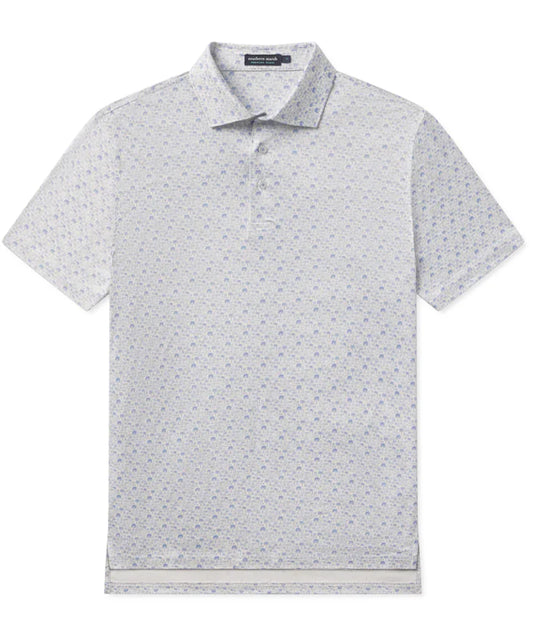Youth Flyline Performance Polo French Blue & White
