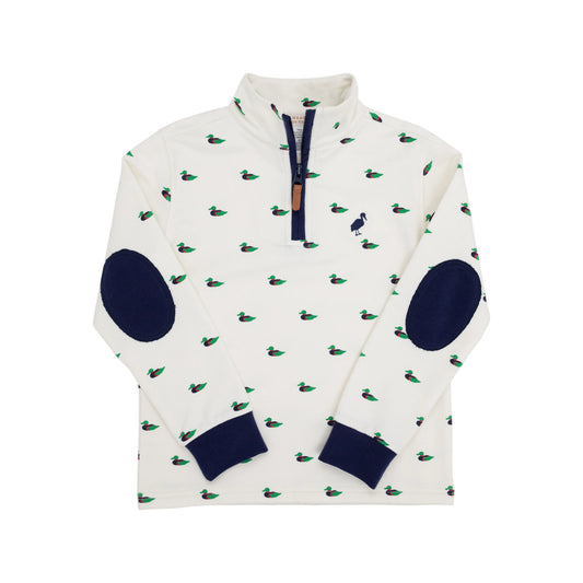 Hayword Half-Zip Golf Club Nantucket Navy
