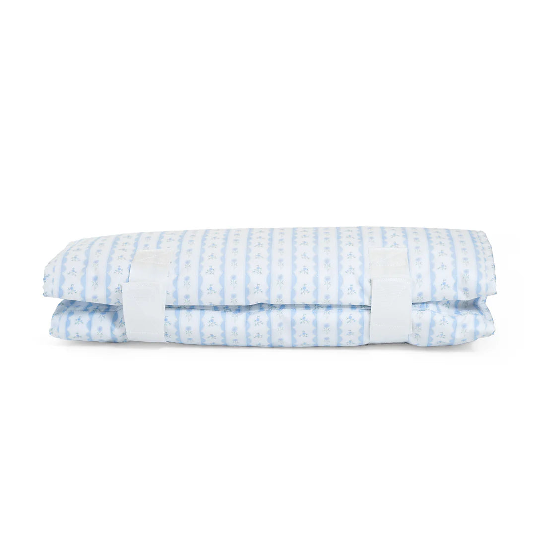 Nap Mat Rest Up! Ribbon Floral Blue