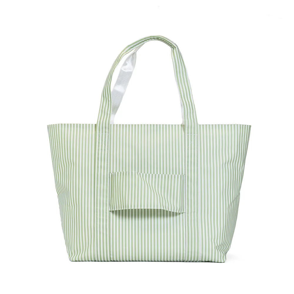 Jumbo Tote XL Tote Pimlico Stripe Sage