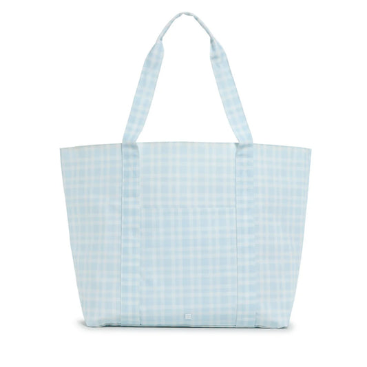 Jumbo XL Tote Pimlico Plaid Blue