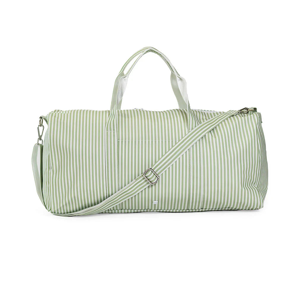 XL Weekender Duffel Bag Pimlico Stripe Sage