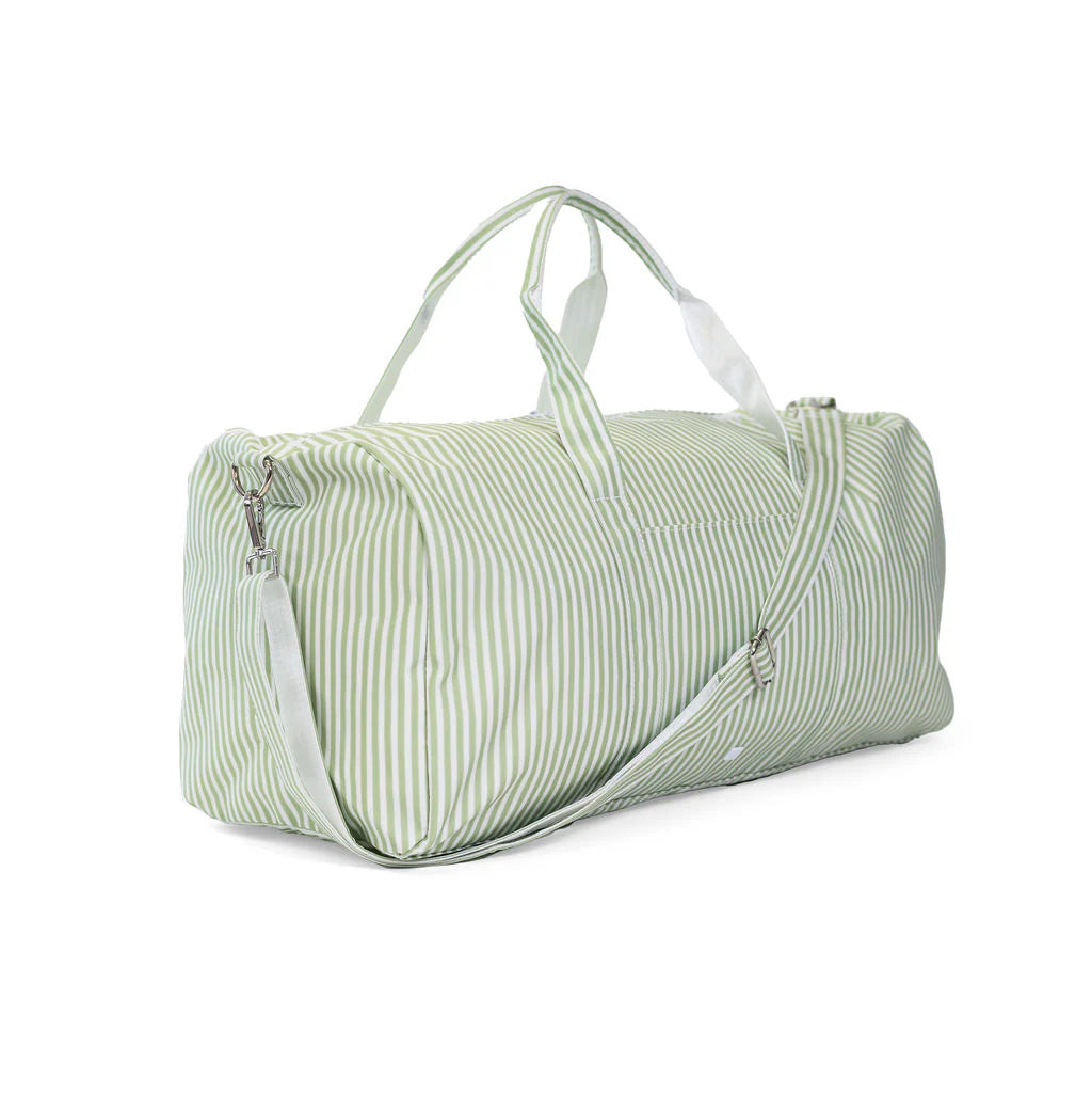 XL Weekender Duffel Bag Pimlico Stripe Sage