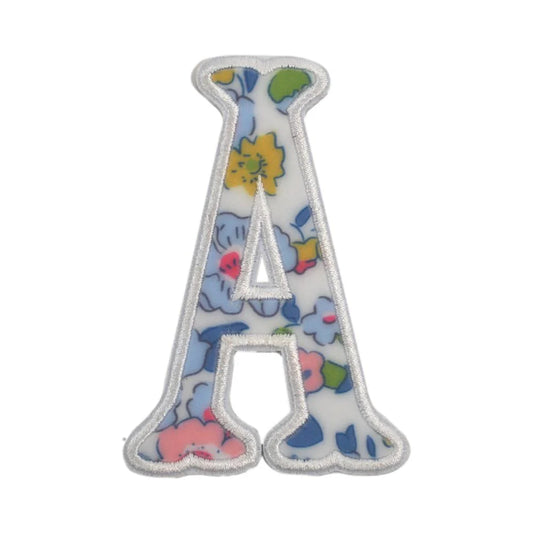 Letter Appliqués Bridgehampton Floral