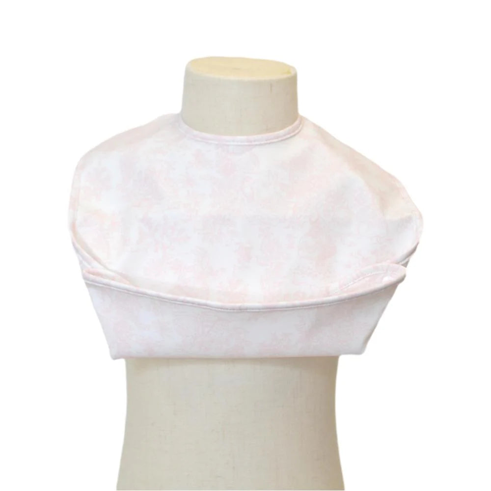 Best Bib Bunny Toile Pink