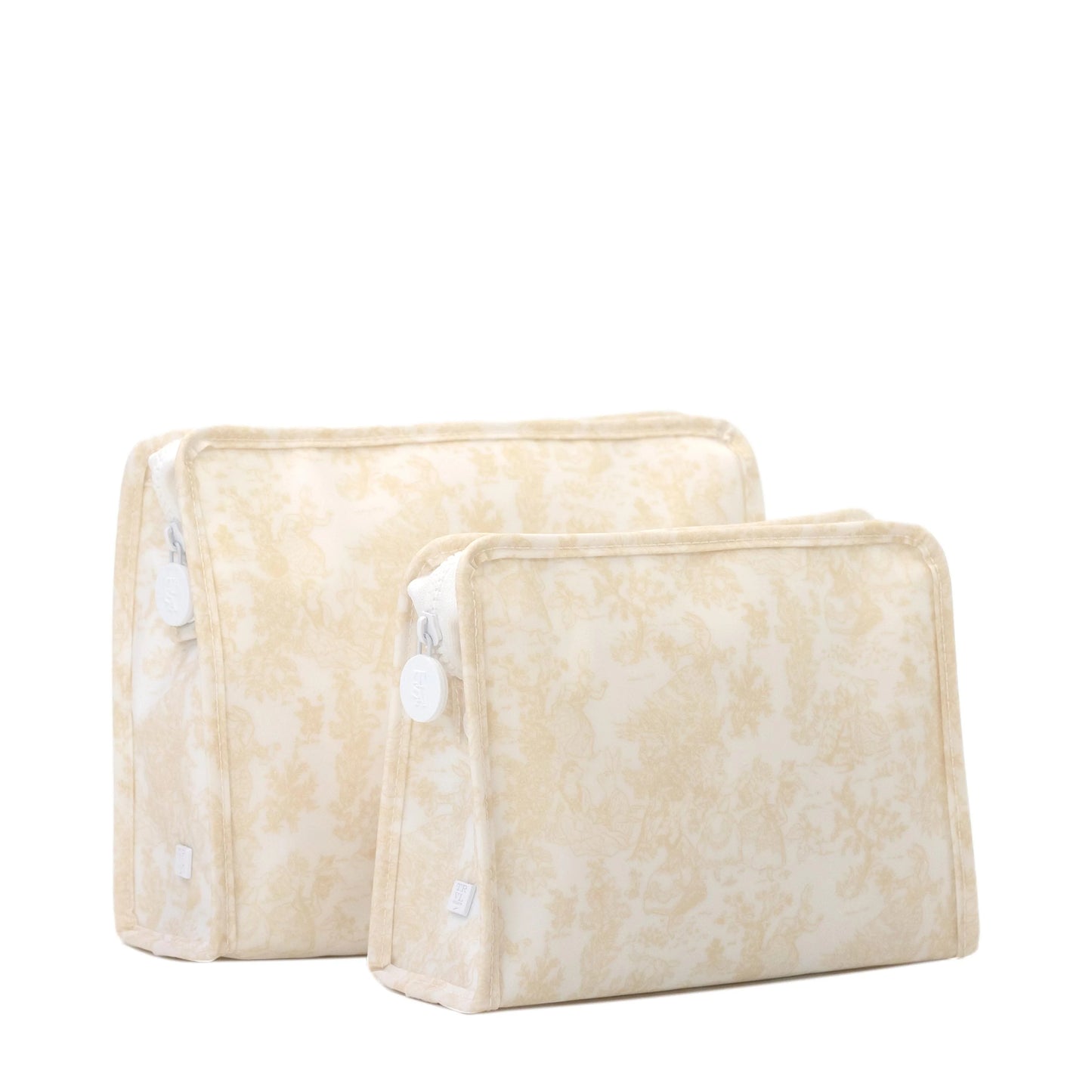 Roadie Medium Zip Pouch Bunny Toile Sand