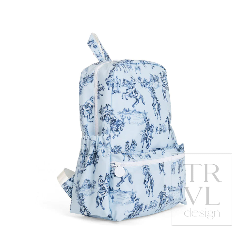 Backpacker Backpack Cowboy Toile