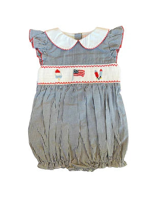 Patriotic Bubble Girl