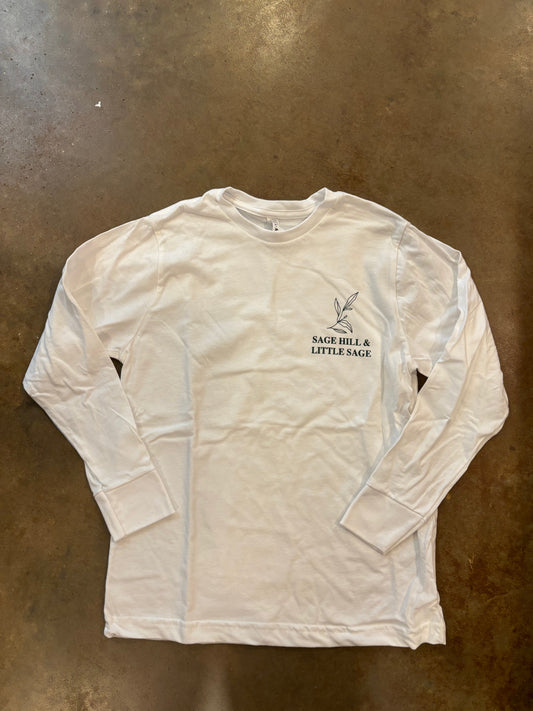 Youth Sage Hill & Little Sage Post Card Christmas Tee