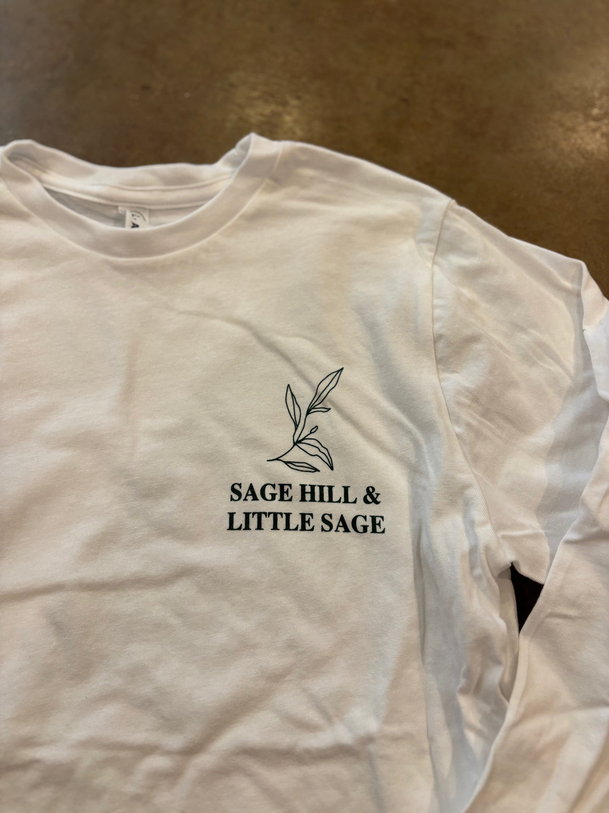 Youth Sage Hill & Little Sage Post Card Christmas Tee