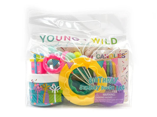 Birthday Sensory Dough Bag