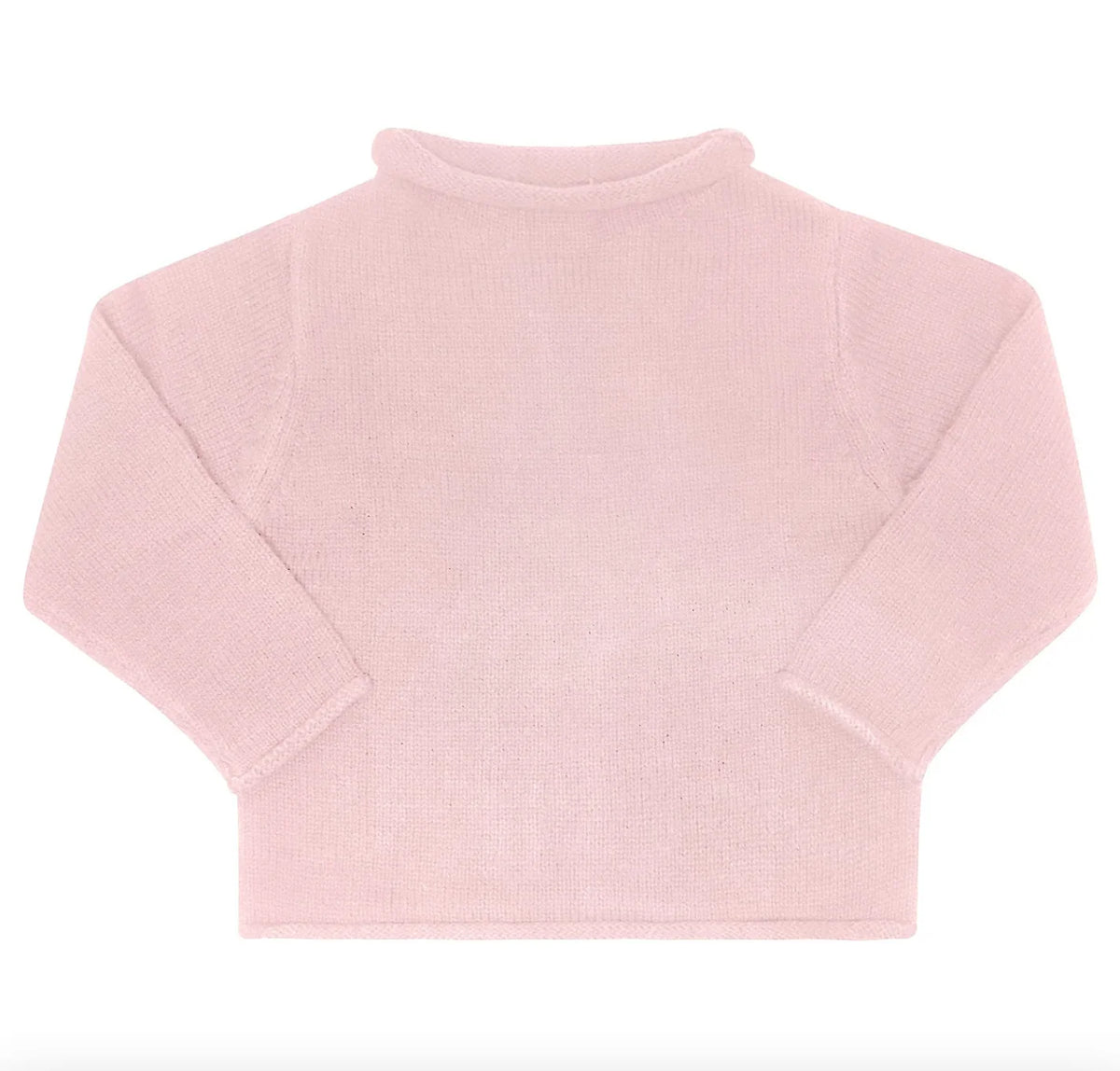 Jersey Rollneck Sweater Pink