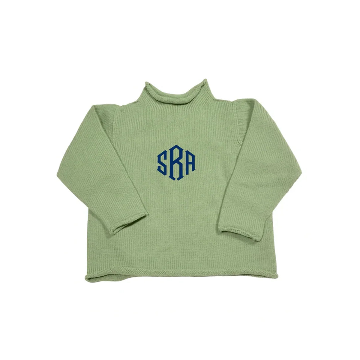 Jersey Rollneck Sweater Sage