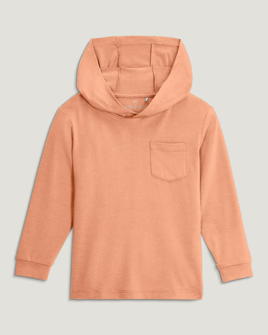 Toddler Bamboo Shade Hoodie Coral Peach