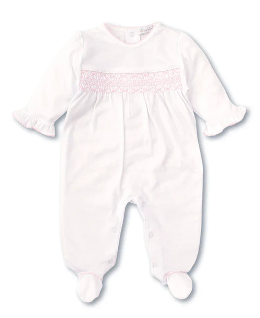 Charmed Footie With Hand SMK White/Pink