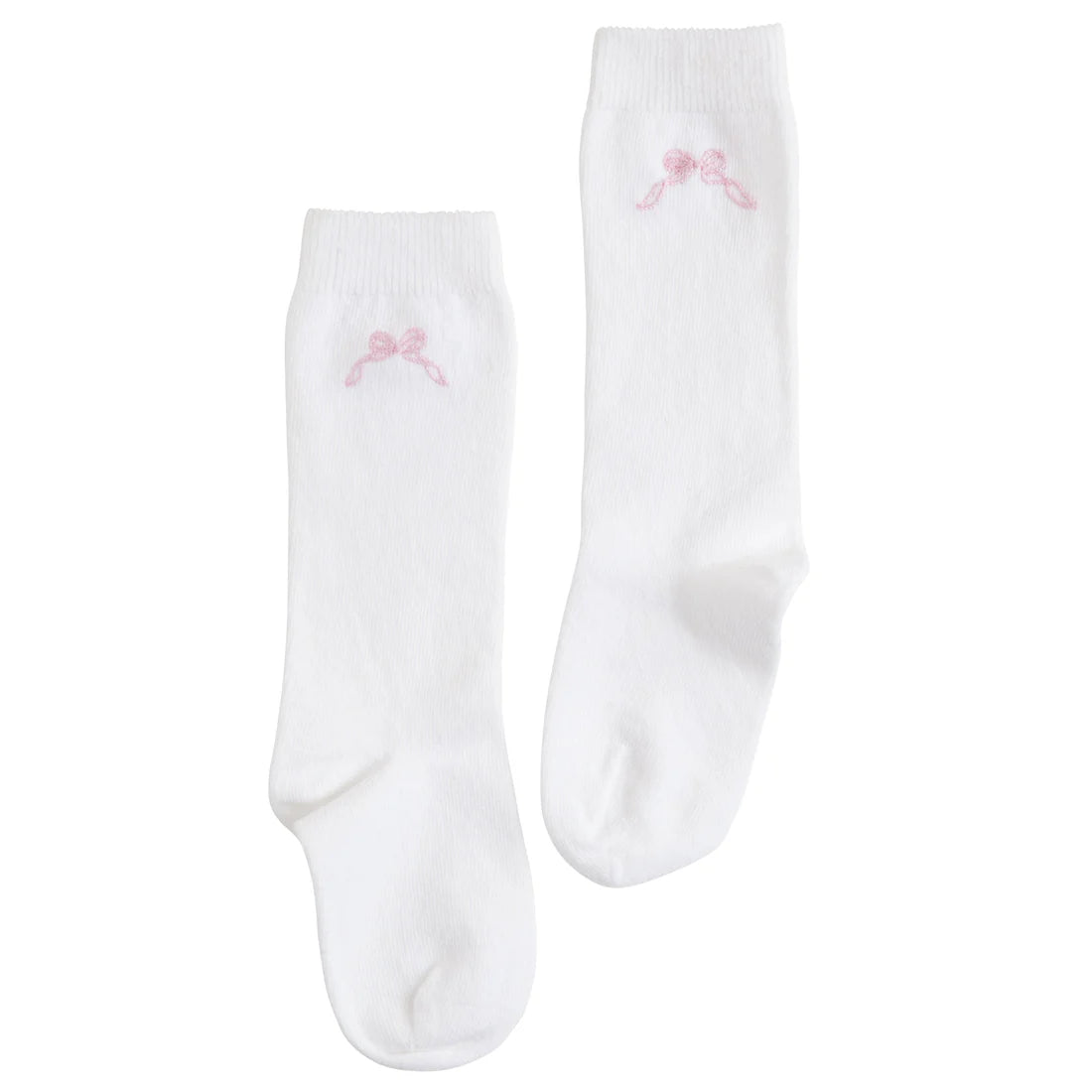 Knee Highs Pink Bow