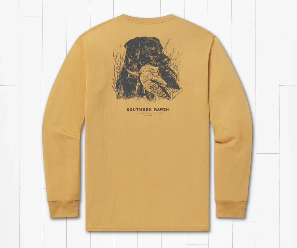 Y LS Gun Dog Blk Lab Khaki