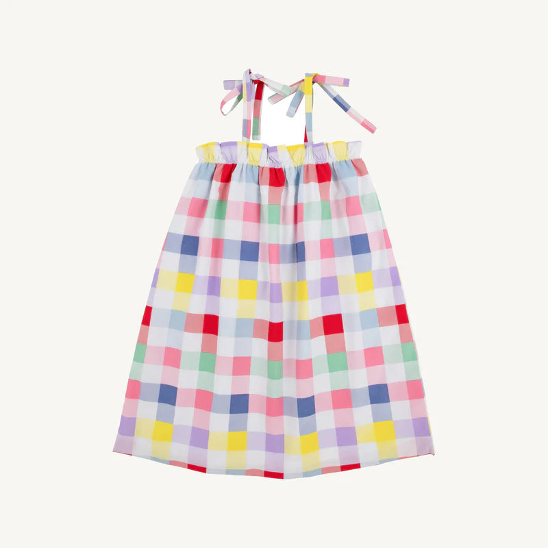 Laineys Little Dress Woven Yarn Manchester Check