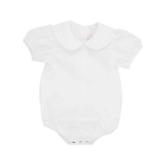 Maudes Peter Pan Collar Shirt Onesie Pima SS