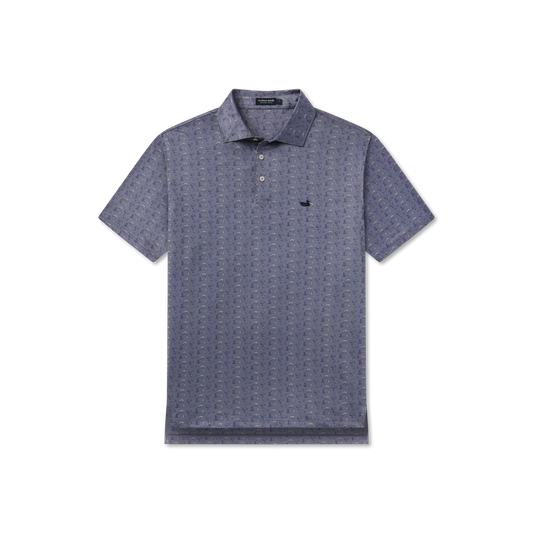 Man's Best Friend Polo Pointer Washed Blue