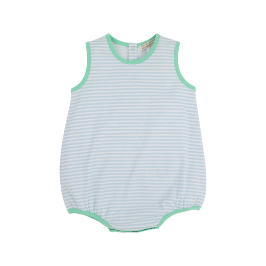 Patton Play Bubble Pima Blue Stripe/Green