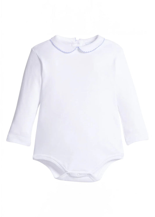 Peter Pan Picot Onesie Light Blue