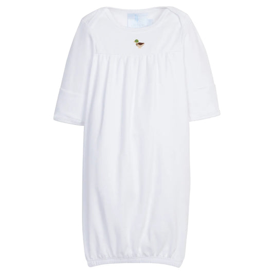 Pinpoint Gown Mallard