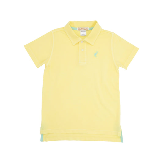Prim and Proper Beach Polo Lake Worth Yellow/Grace Bay Green