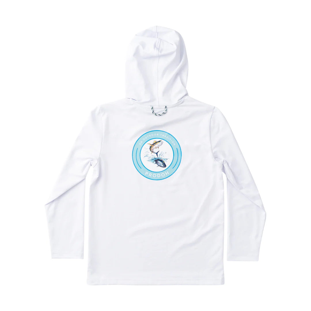 Pro Performance Hoodie T-Shirt Bright White