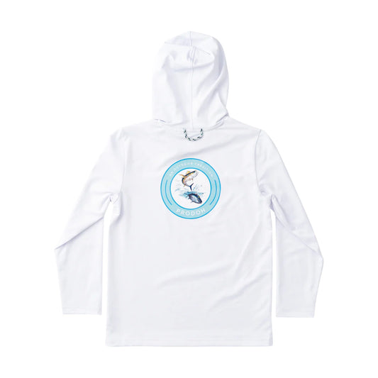 Pro Performance Hoodie T-Shirt Bright White