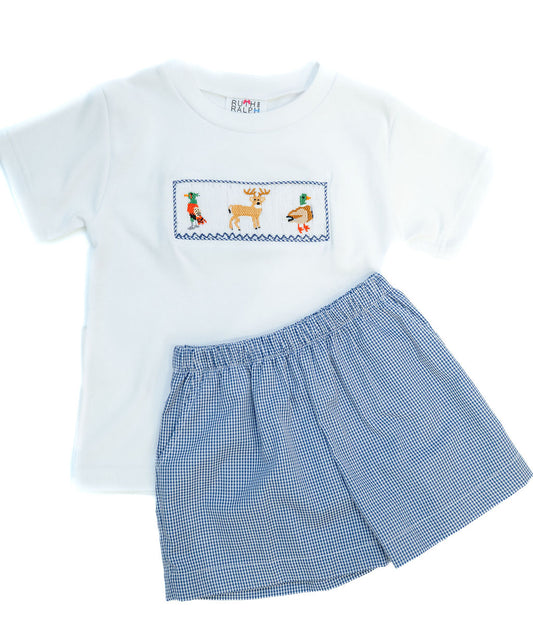 Pheasant, Deer, Duck Beau T-Shirt Set