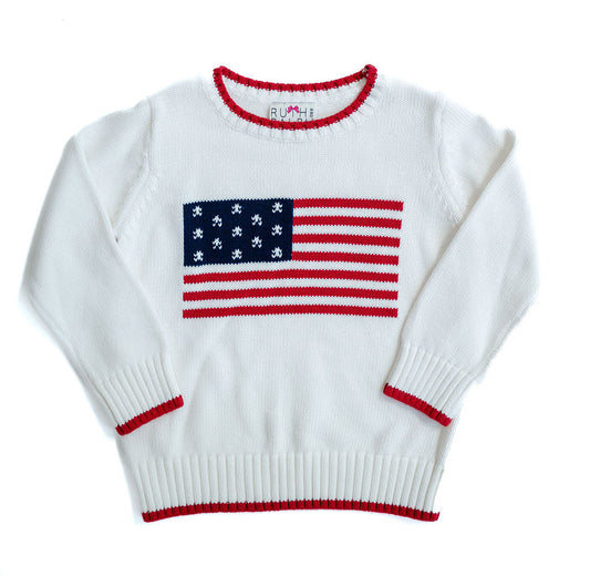 American Flag Sweater