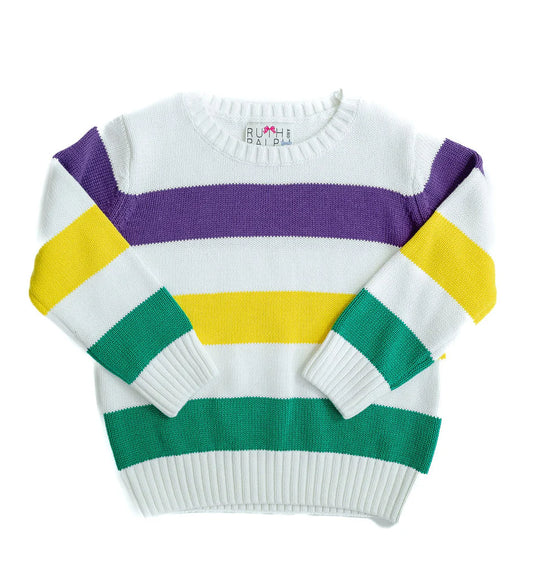 Mardi Gras Sweater