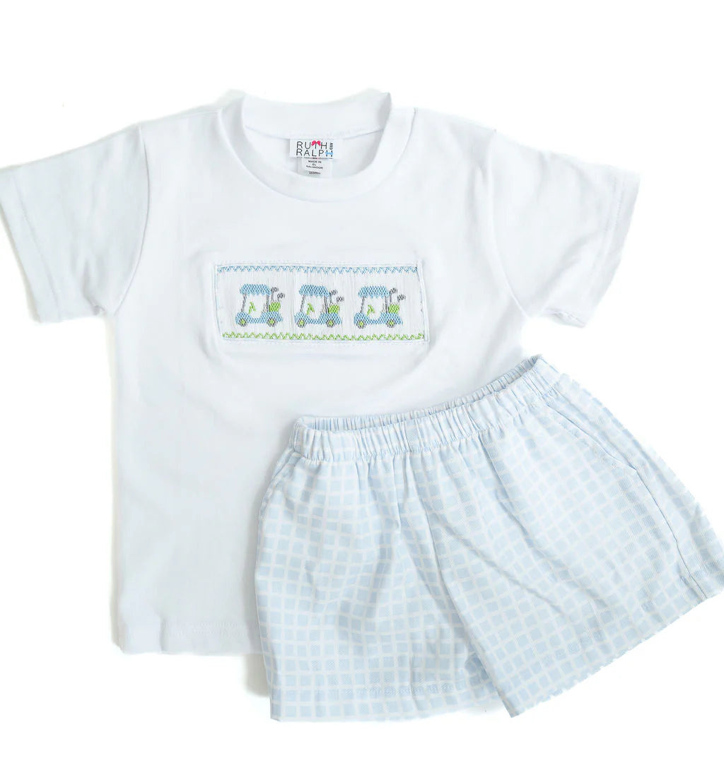 Golf Beau T-Shirt/Shorts Set Blue