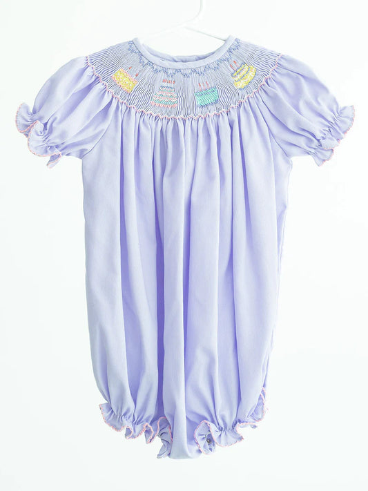 Lavender Birthday Birdie Bubble