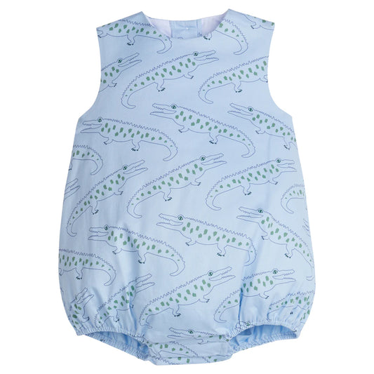 Round Neck Bubble Blue Alligator Alley