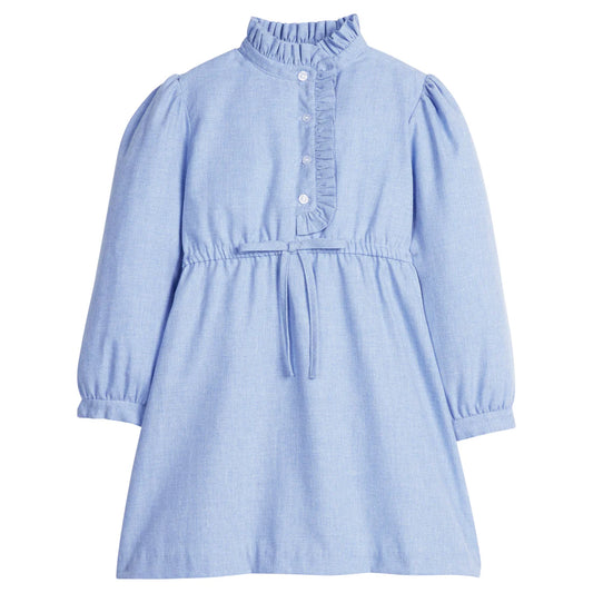Ruffled Shirt Dress Alaskan Flannel