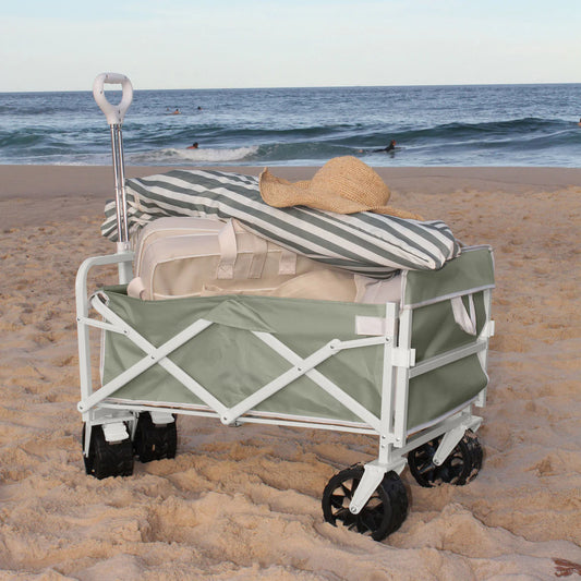 Beach Cart Seagrass Sage