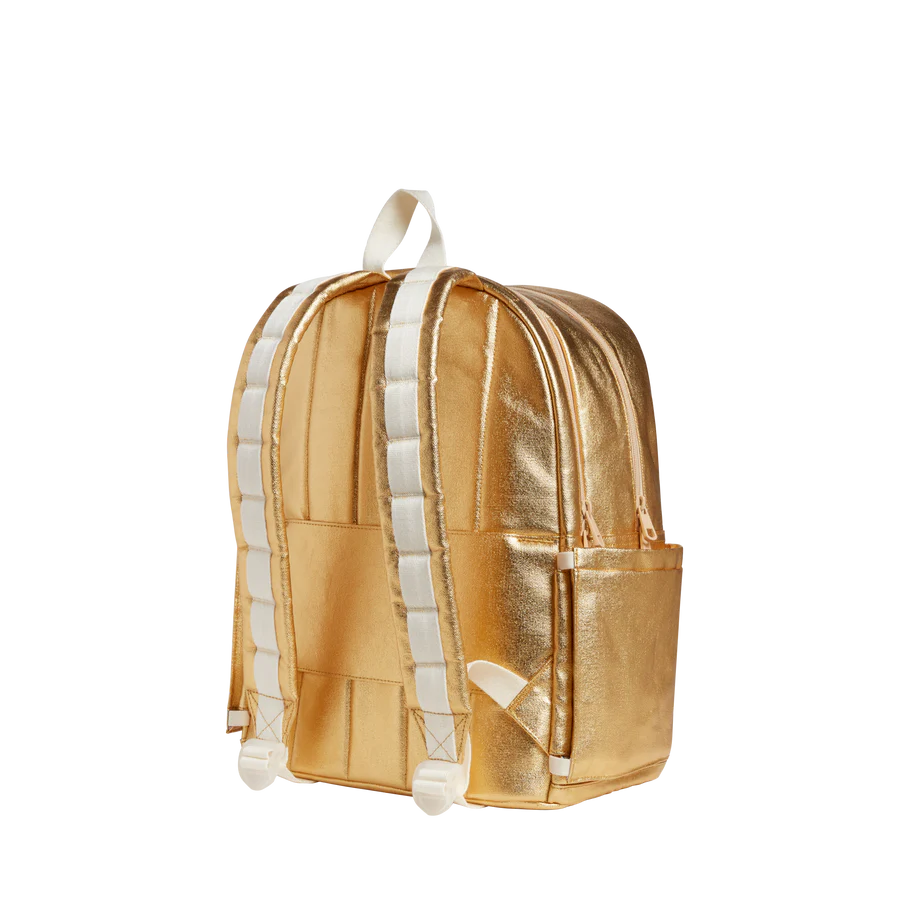 Kane Double Pocket Backpack Gold